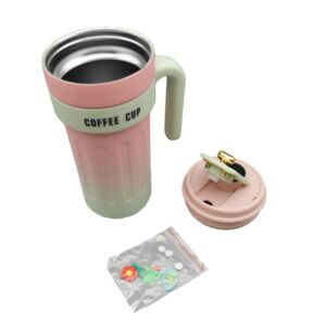 تراول ماگ کافی کاپ مدل Saturn دماسنج دار ظرفیت ۰.۶۵ لیتر